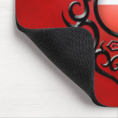 Polnisches Eisen Stammes- Mousepad (Ecke)