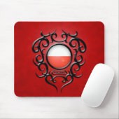 Polnisches Eisen Stammes- Mousepad (Mit Mouse)