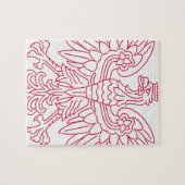 Polnisches Emblem - Polen-Schild - Polska Kraut Puzzle (Horizontal)