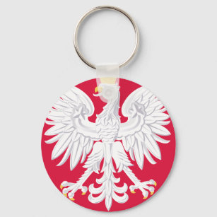 Polnisches Emblem - Polnischer Schild - Polska her Schlüsselanhänger