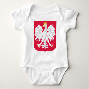 Polnisches Emblem - Polnischer Schild - Polska-Kr Baby Strampler