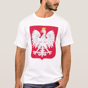 Polnisches Emblem - Polnischer Schild - Polska-Kr T-Shirt