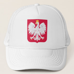 Polnisches Emblem - Polnischer Schild - Polska-Kr Truckerkappe