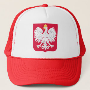 Polnisches Emblem - Polnischer Schild - Polska-Kr Truckerkappe