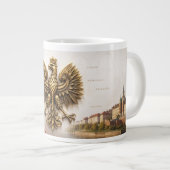 Polnisches Erbe Kaffeetasse Jumbo-Tasse (Vorderseite Rechts)