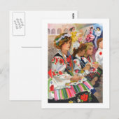 Polnisches Festival Postkarte (Vorne/Hinten)