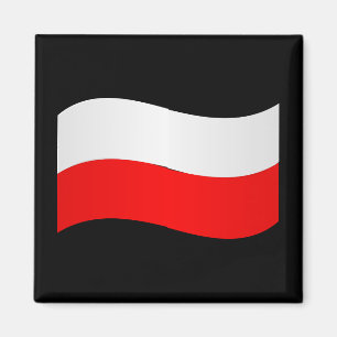 Polnisches Flaggenmagnet Magnet