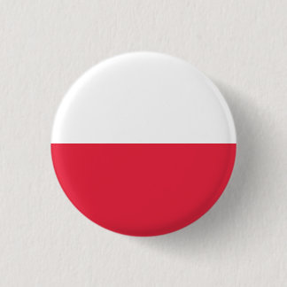 Polnisches Flaggenzeichen Button