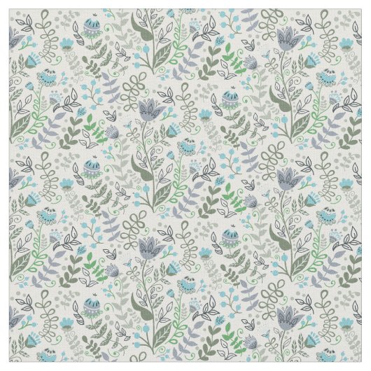 Polnisches Folkkunstmuster für die polnische Blume Stoff (Nahaufnahme)