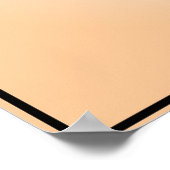 Polnisches Folkstickermuster, Blume Muster, Poster (Ecke)