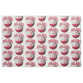 Polnisches Fußballball-Muster Stoff (Fat Quarter (45,7 x 55,9 cm))