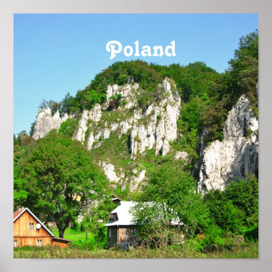 Polnisches Gebiet Poster (Vorne)