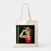 Polnisches Girl Unbrechbares Kulturerbe Polen Flag Tragetasche (Rückseite)