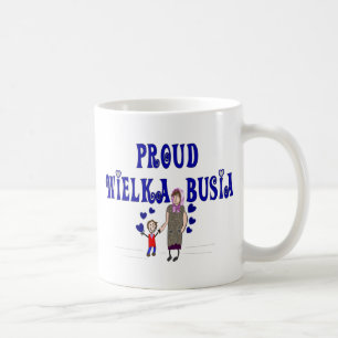 Polnisches großes - Großmutter "Wielka Busia " Kaffeetasse