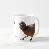 Polnisches Hühnchen-Tasse Kaffeetasse (VorderseiteRechts)