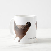 Polnisches Hühnchen-Tasse Kaffeetasse (Vorderseite Links)