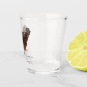 Polnisches Hühner Schussglas Schnapsglas (Rechts)