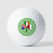 Polnisches Kleeblatt Golfball (Vorderseite)