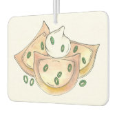 Polnisches Lebensmittel Pierogi Dumplings Slowakis Autolufterfrischer (Links)