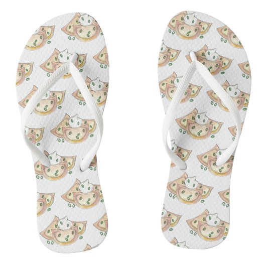 Polnisches Lebensmittel Pierogi Dumplings Slowakis Badesandalen (Fußbett)