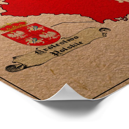 Polnisches litauisches Commonwealth Poster (Ecke)