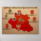 Polnisches litauisches Commonwealth Poster (Vorne)
