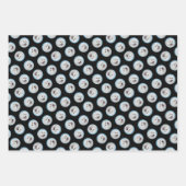 Polnisches Lowland Sheepdog Malerei Original Hunde Geschenkpapier Set (Vorderseite 3)