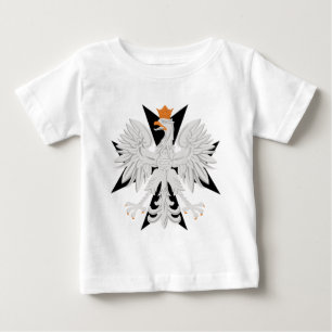 Polnisches Malteserkreuz Eagles Baby T-shirt