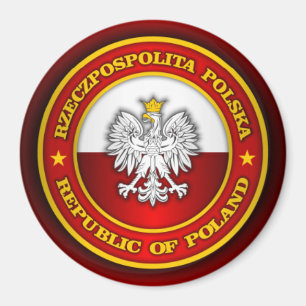 Polnisches Medaillon Magnet