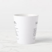 Polnisches Mum-Geschenk - MAMA Definition Milchtasse (Vorderseite)