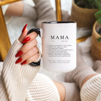 Polnisches Mum-Geschenk - MAMA Großes Definition