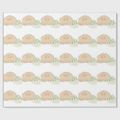 Polnisches Pierogi Geschenkpapier (Flach)