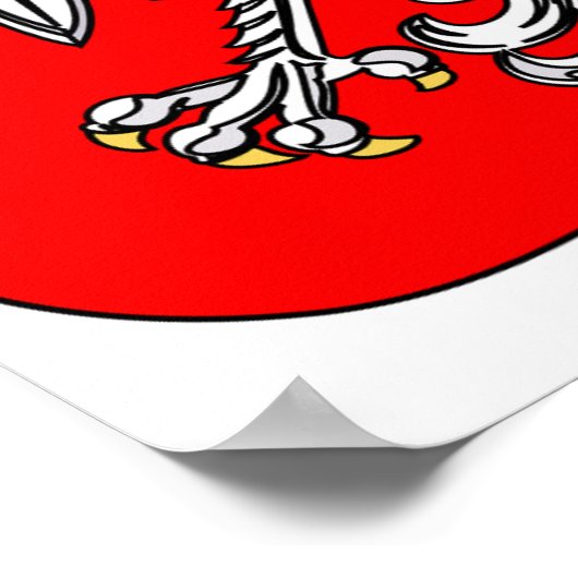 Polnisches Plakat (Ecke)