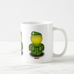 Polnisches privates kaffeetasse