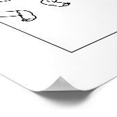 Polnisches Proverb Coloring Poster (Ecke)