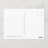 Polnisches Proverb-Färben Postkarte (Rückseite)