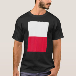 Polnisches Retro-Vintage Nationalflagge Polen T-Shirt