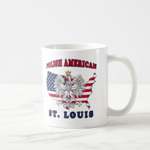 Polnisches St. Louis Missouri Kaffeetasse