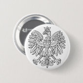 polnisches Symbol Button (Vorne & Hinten)