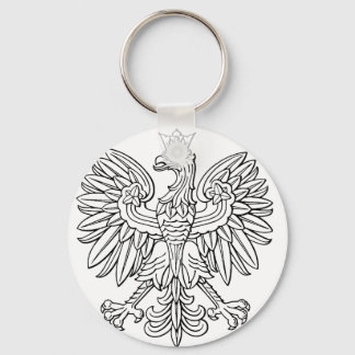 Polnisches Symbol Schlüsselanhänger