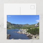 Polnisches Tal der fünf Seen Postkarte (Vorne/Hinten)