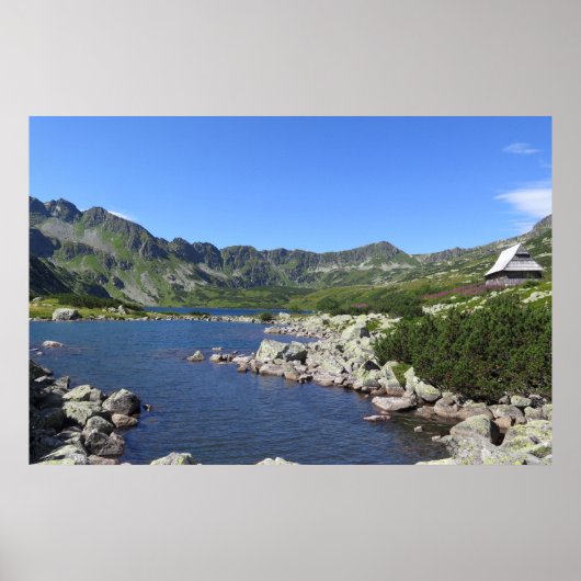 Polnisches Tal der fünf Seen, Tatra Poster (Vorne)