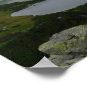 Polnisches Tal mit fünf Likes, Tatra Poster (Ecke)