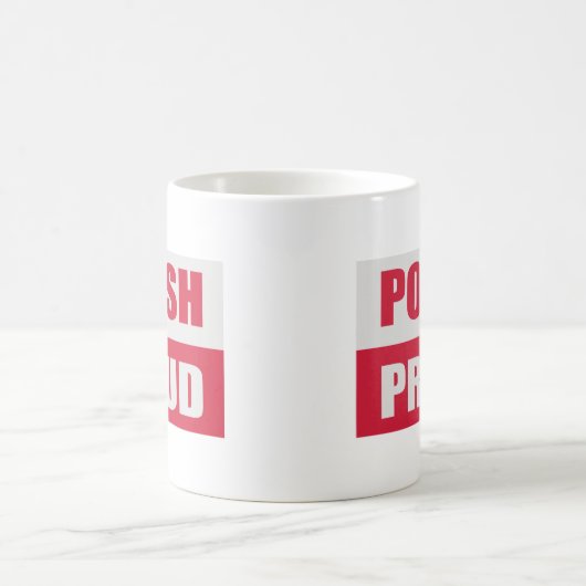 Polnisches und stolzes kaffeetasse (Mittel)