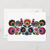 polnisches Volk Postkarte (Vorne/Hinten)