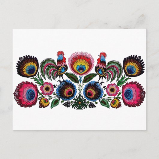 polnisches Volk Postkarte (Vorderseite)