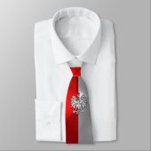 Polnisches Wappen Krawatte (Gebunden)