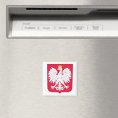 Polnisches Wappen Magnet (In Situ (Geschirrspüler))