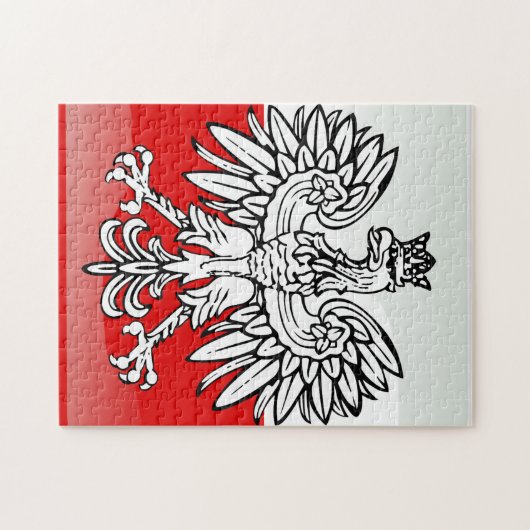 Polnisches Wappen Puzzle (Horizontal)