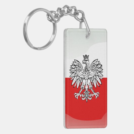 Polnisches Wappen Schlüsselanhänger (Vorderseite links)